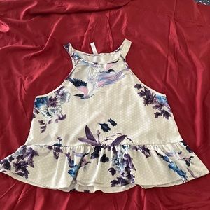 Peplum Tank Top